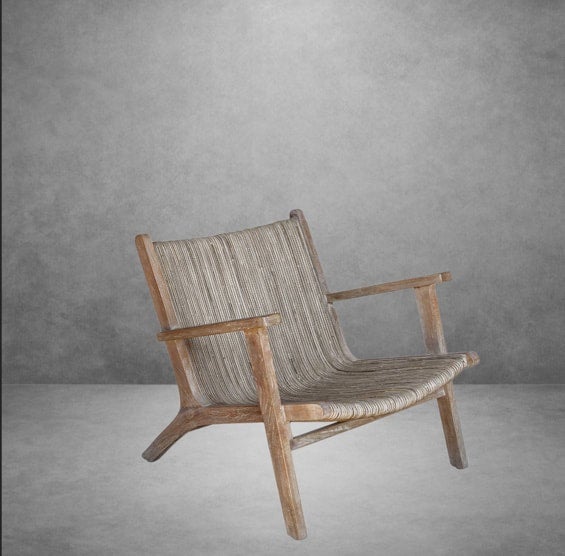 Straw accent chair new arrivals